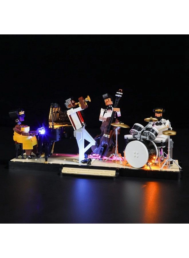 Led Lighting Kit for LEGO 21334 Jazz Quartet - Steel Construction