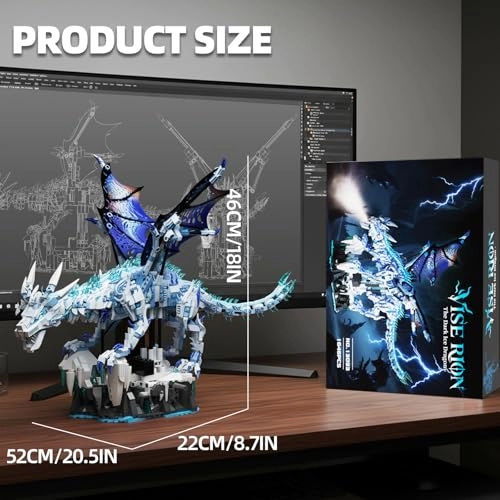 Dark Ice Dragon - 1 pcs