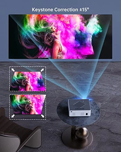 Mini Portable Projector 8500L Lumens 1920 x 1080