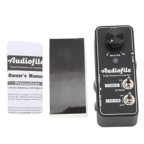 Headphone Amplifier Pedal - Class A Cabinet Simulation Metal