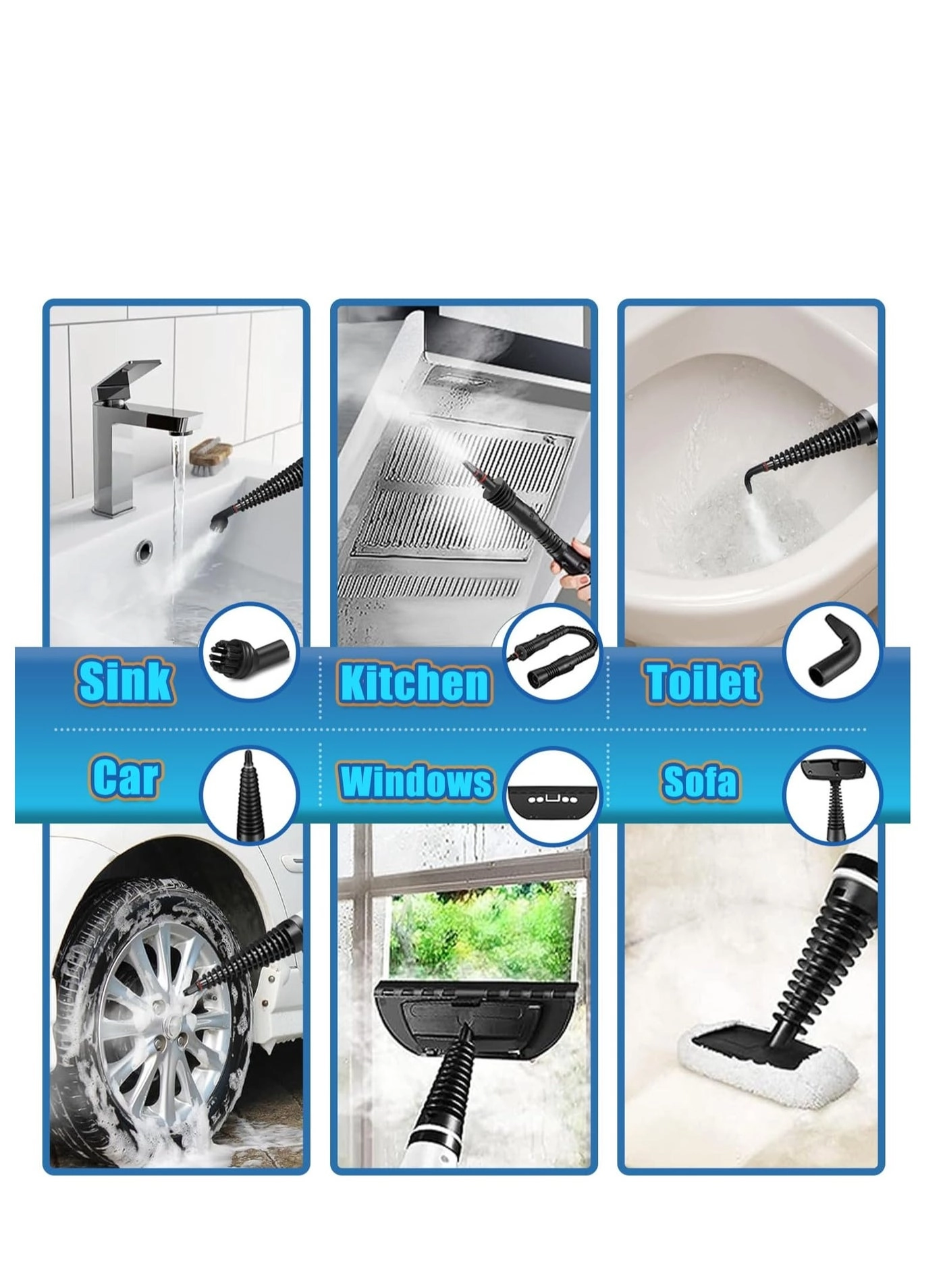 Handheld Steam Cleaner - 3.0bar 350ml