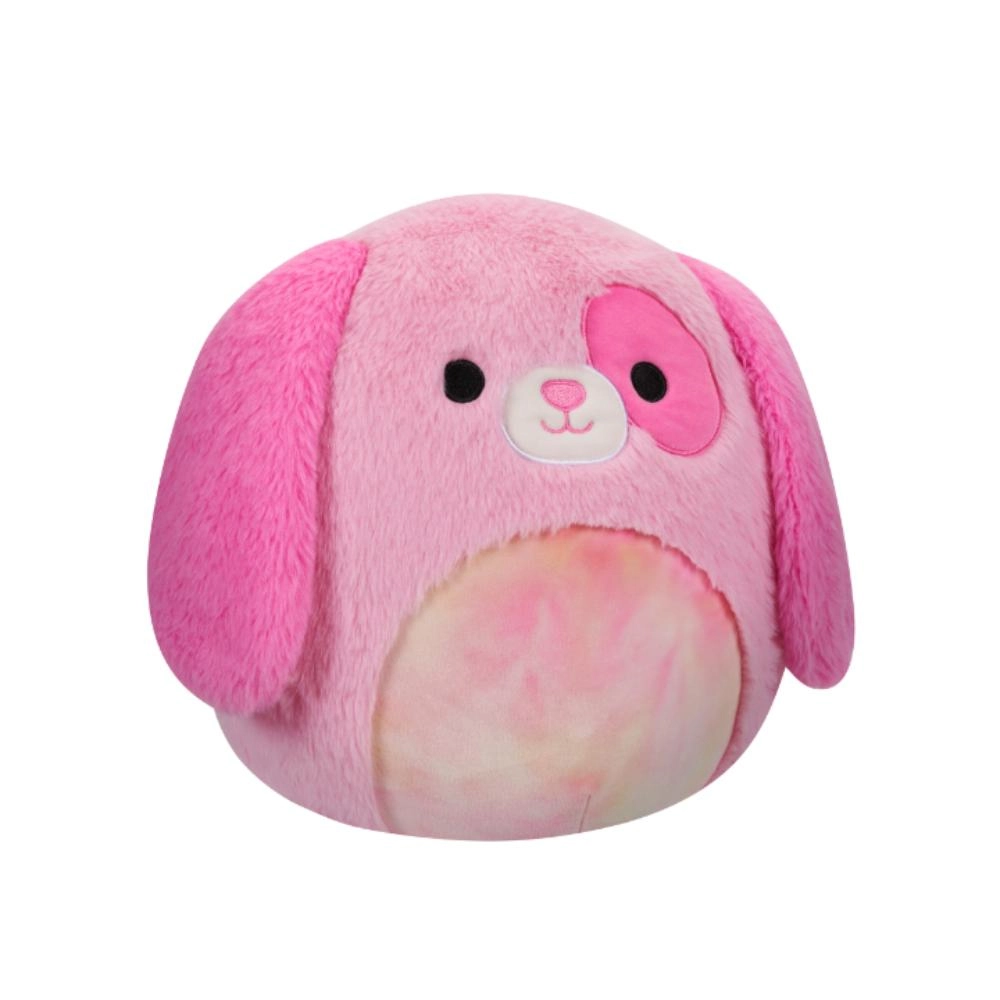 Fuzzamallows Pink Dog - Medium Plush 12 inch