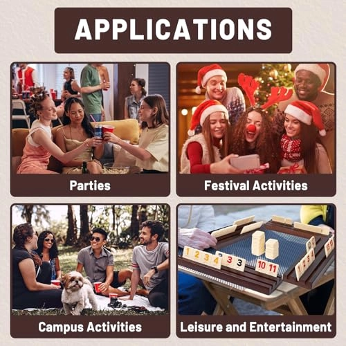 Rummy Cube Game Set - English 15 years and up 106 tiles