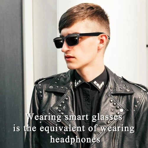 Smart Glasses - Bluetooth 5.3 164+Languages Real-time Translation