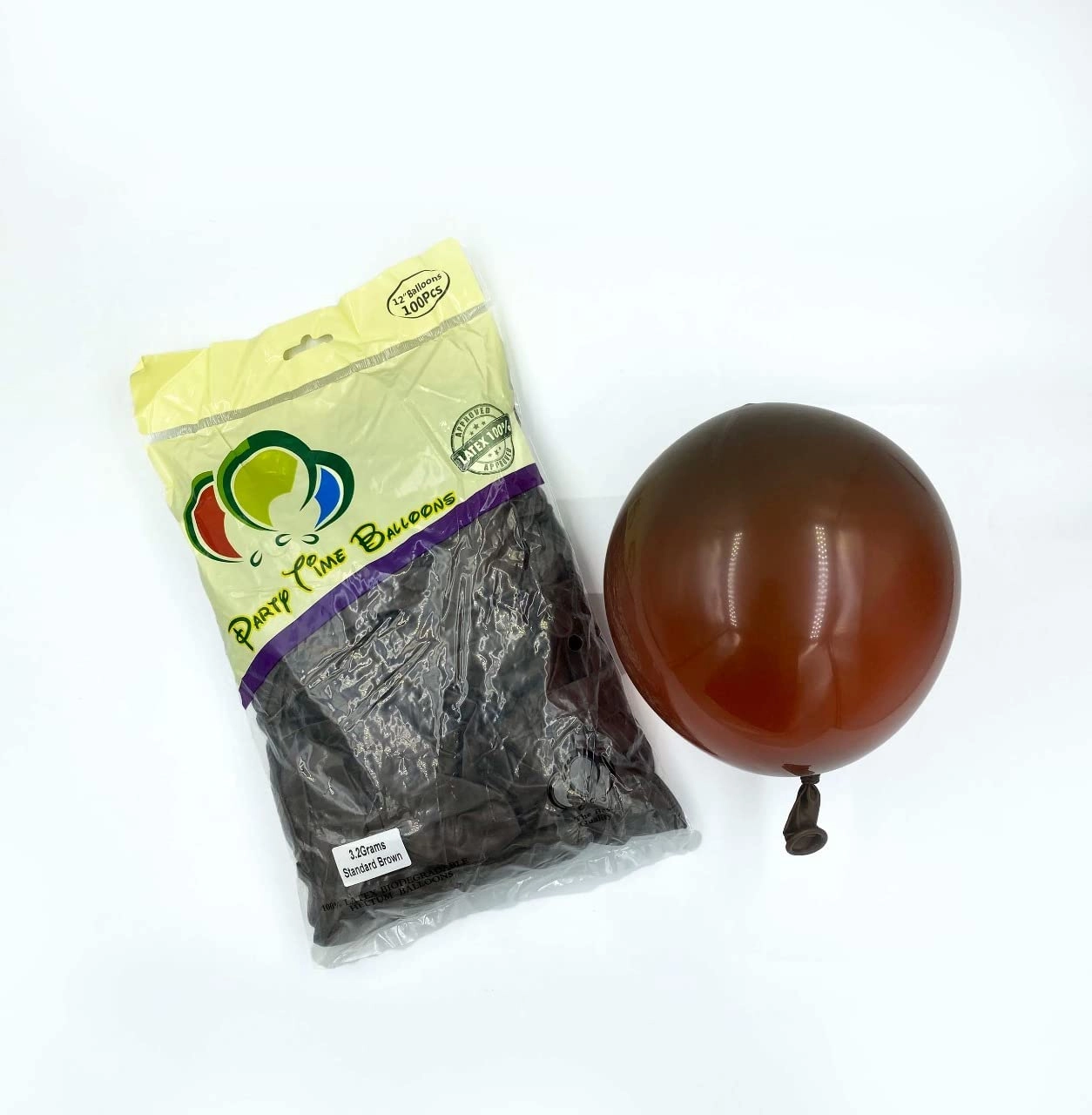 Std Assorted Latex Balloon - 100CT