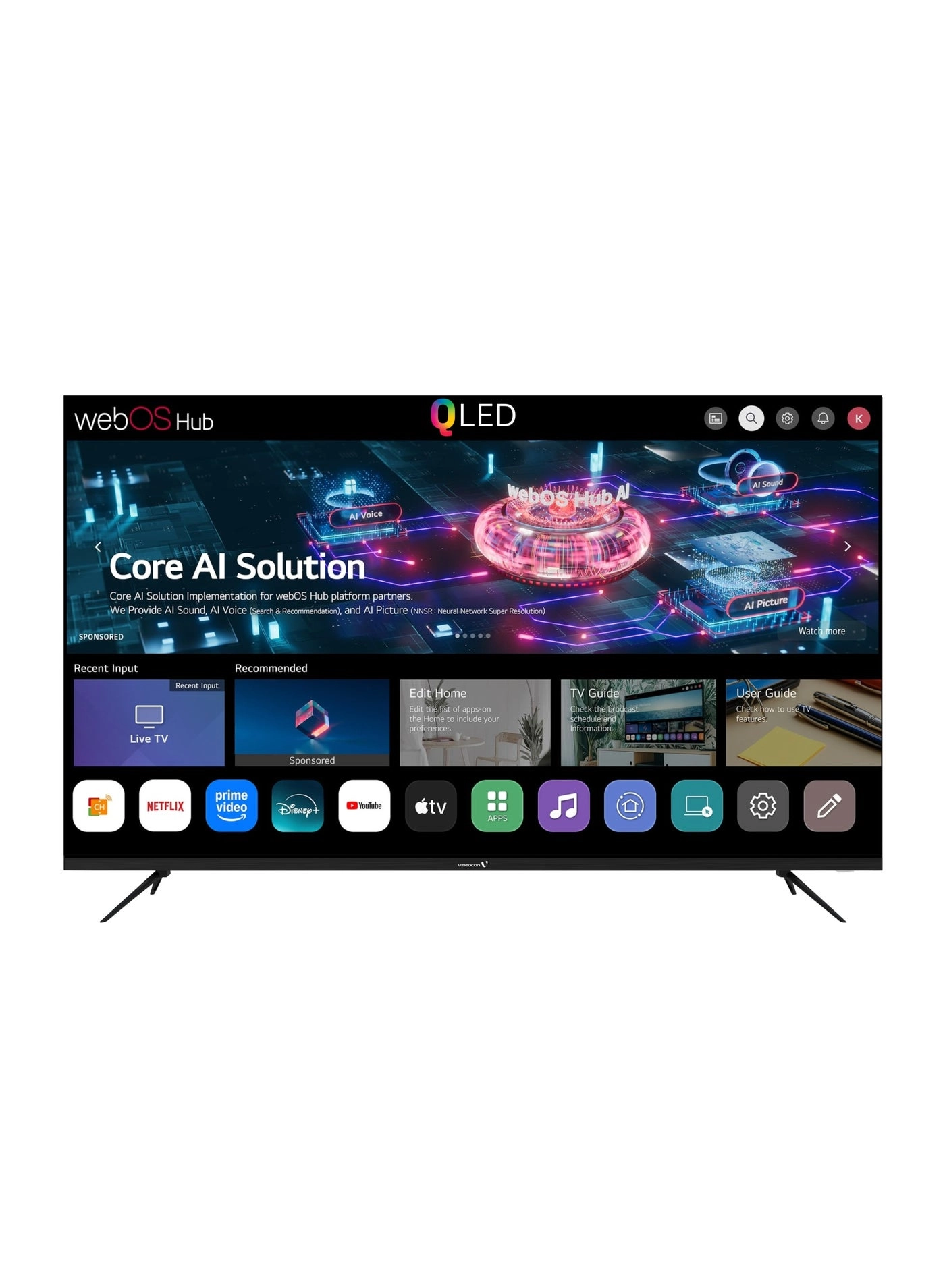 Videocon E75QLWO1100 - 75 in