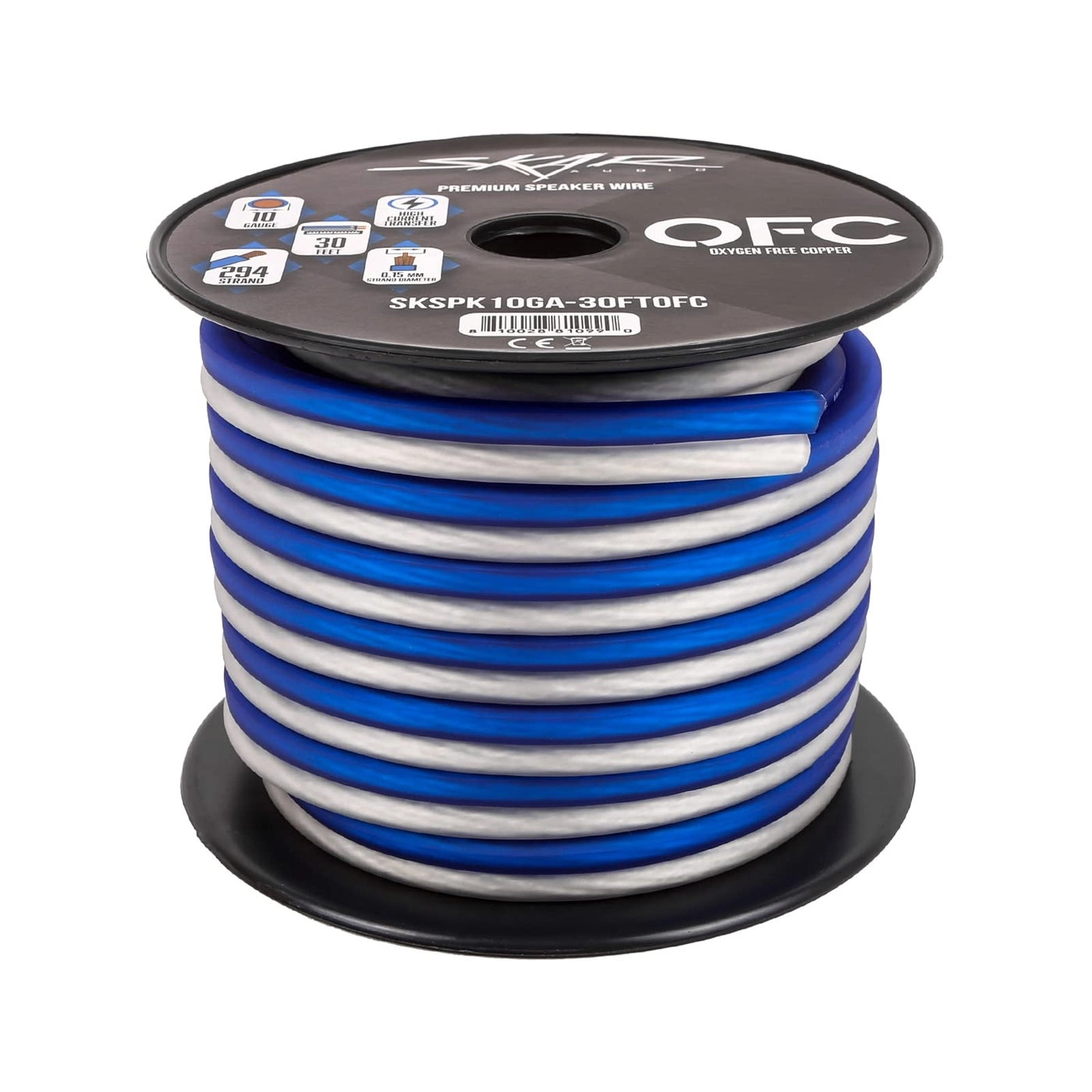 10 Gauge Elite Audio Speaker Wire - 30 Feet