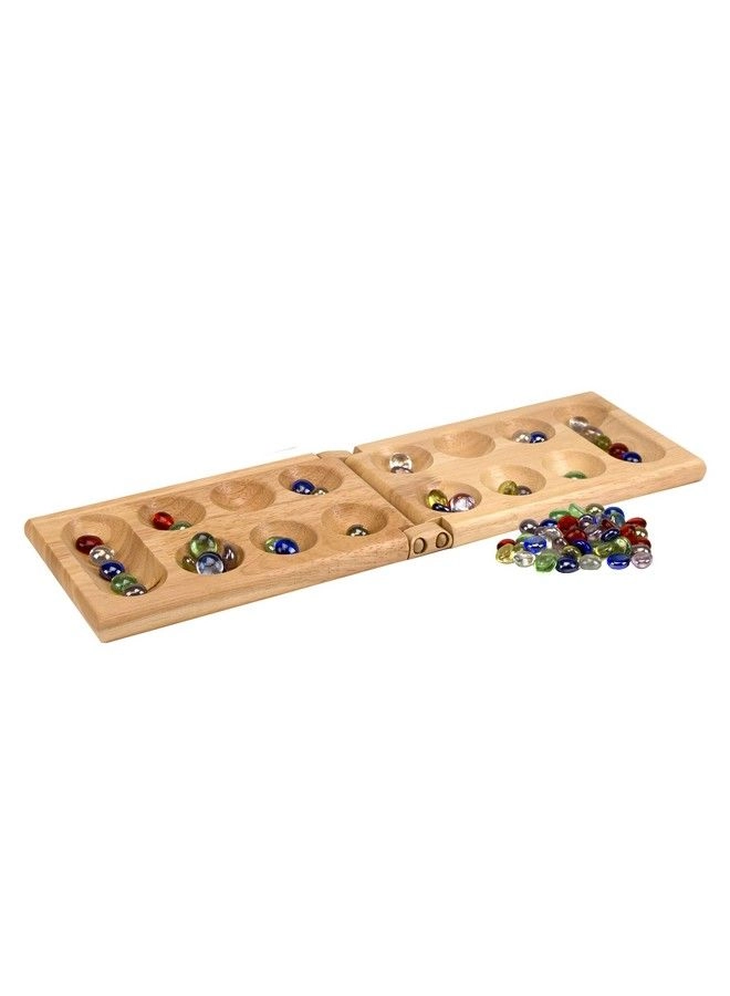 Classic Mancala - Fullsized Solid Wooden Board
