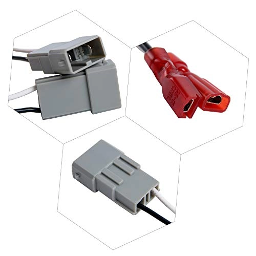 72-7800 - Car Speaker Connector Harnesses 2 Pairs (4 Pack) 1990-Up Honda and Acura Vehicles