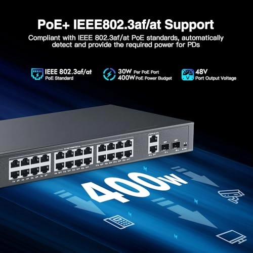 28x1G POE 24-ports