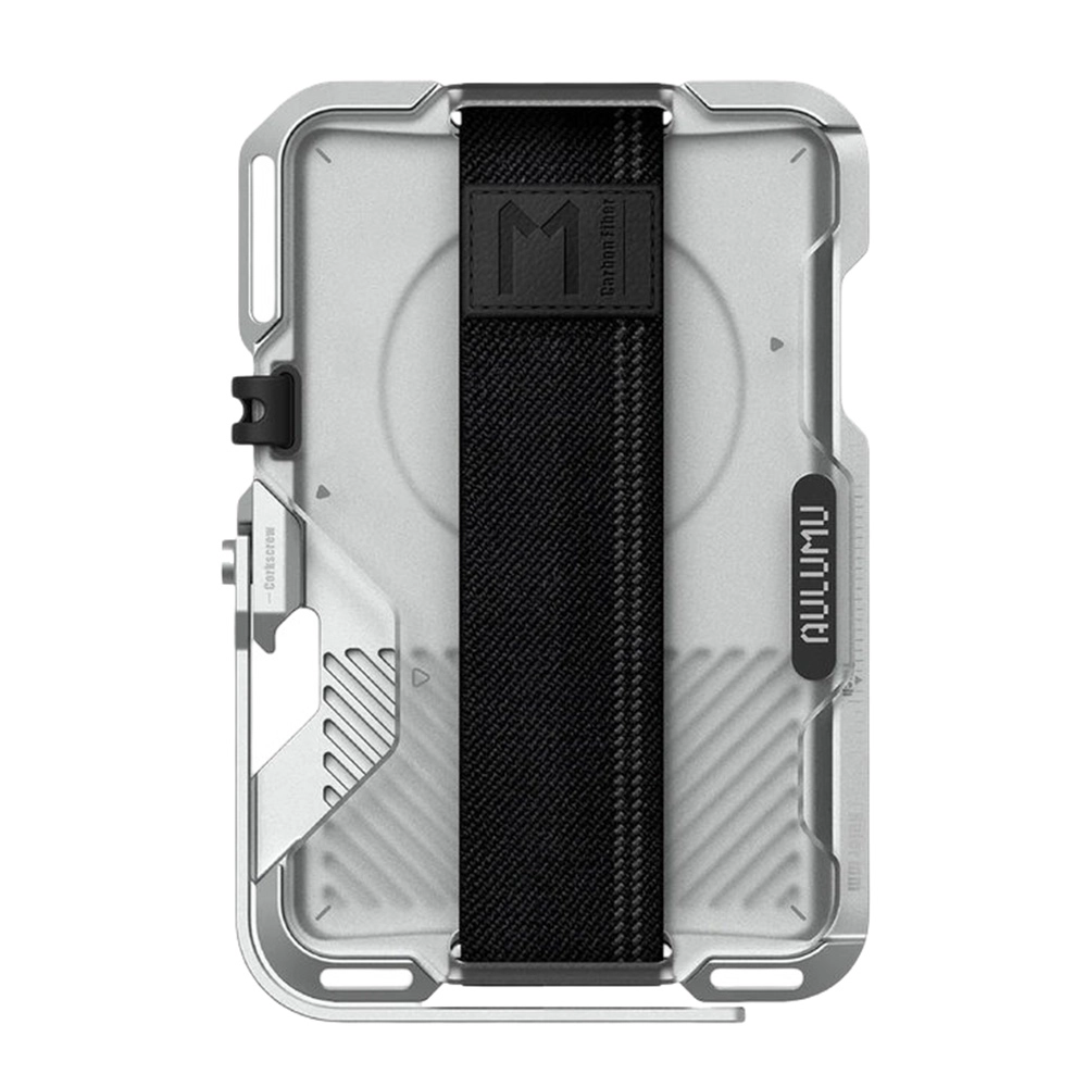 Aulumu G03 - Multi-Tool Wallet MagSafe White