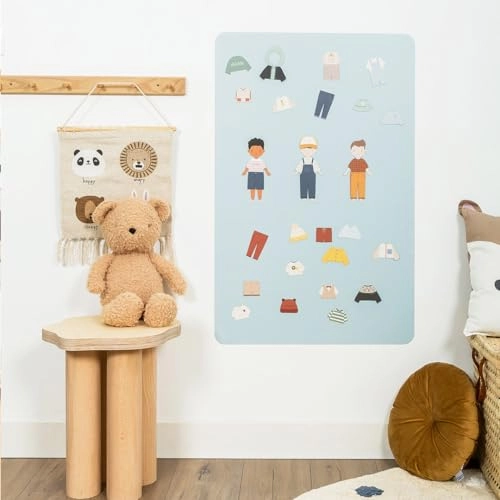 Silhouette to dress up - 3 years 3 silhouettes 28 magnets