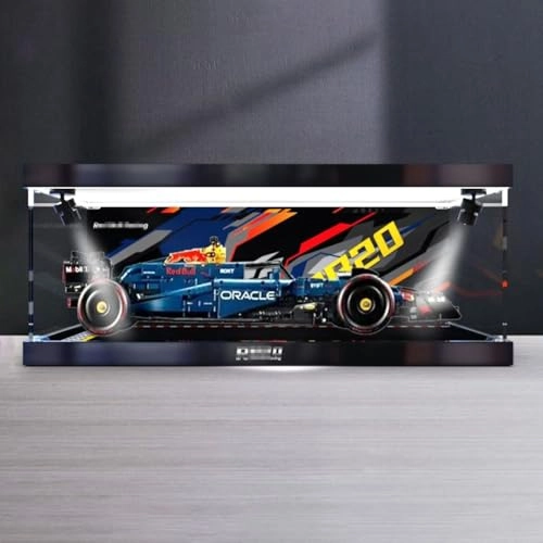 Figures Display Box - 70x30x20cm Background A+spotlights