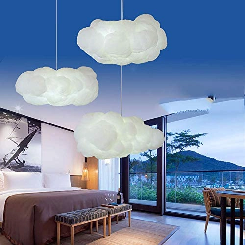 Cloud Chandelier - 30x20cm(12x8inch) White