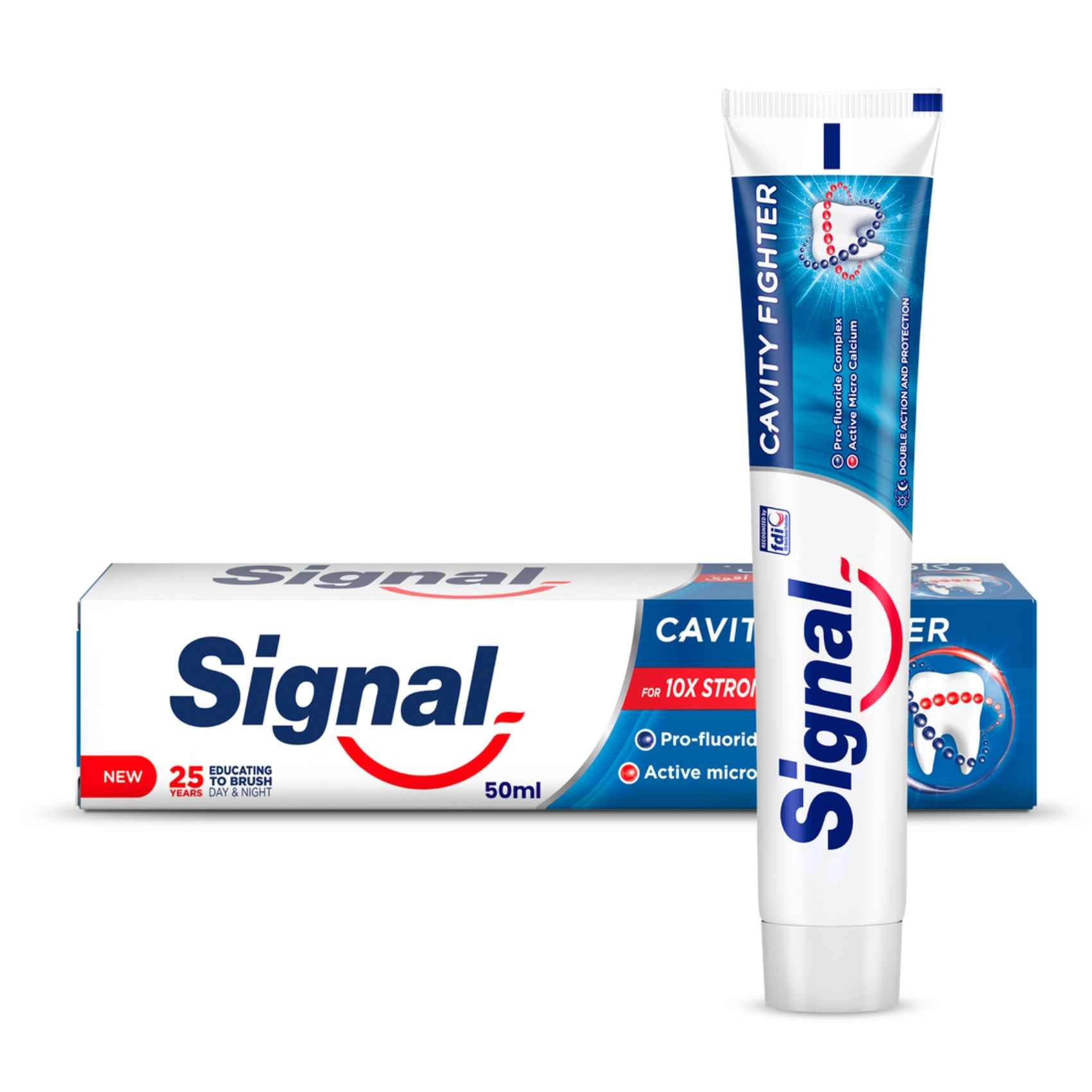 Signal Cavity Fighter Fluoride Toothpaste 50ml