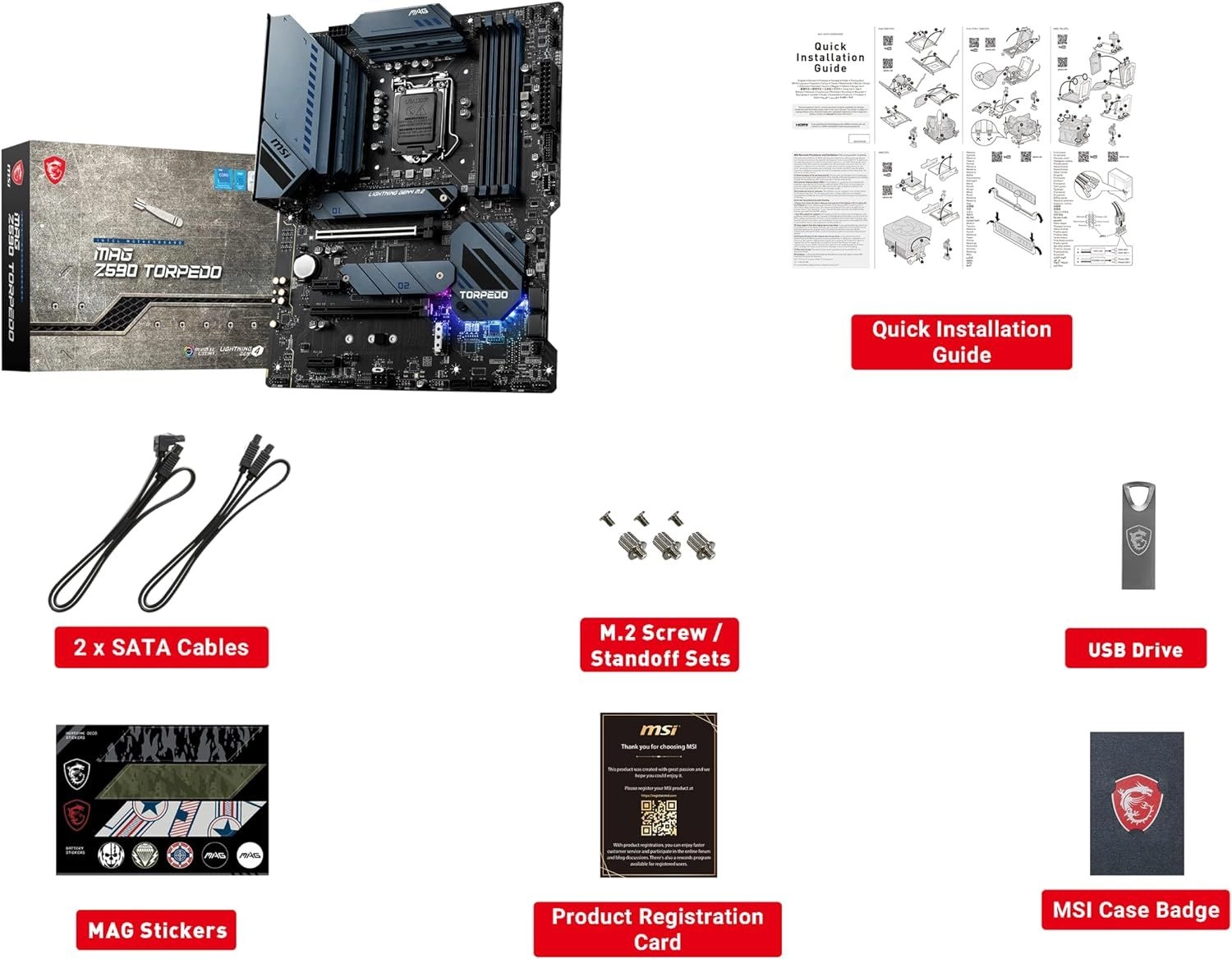 MAG Z590 TORPEDO - LGA 1200 DDR4 5333(OC) MHz