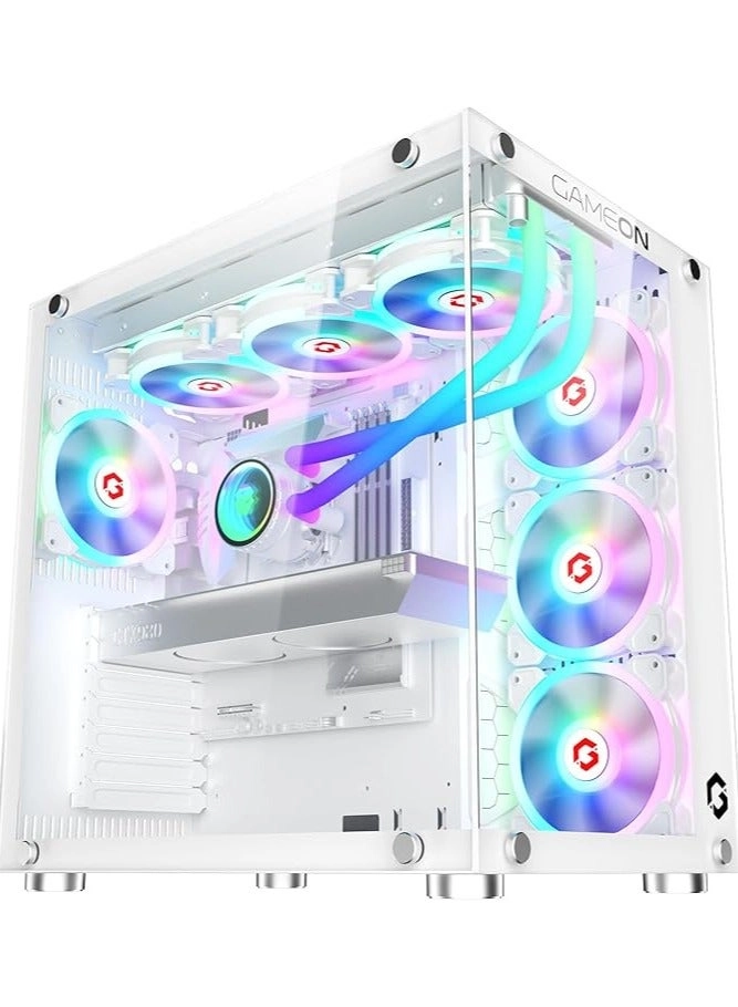 GameOn Emperor Arctic III - Tempered Glass Mid Tower