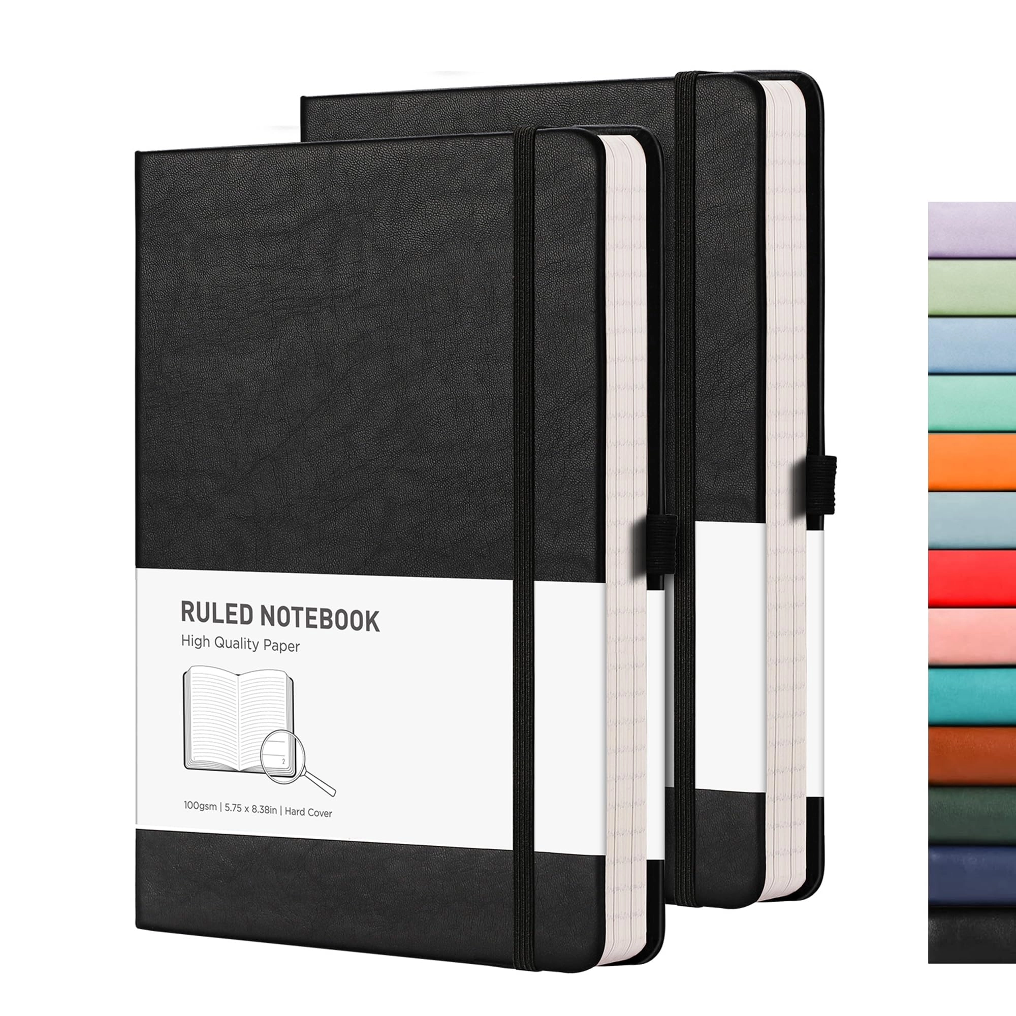 Notepad A5 Hardcover - Lined 376 Pages