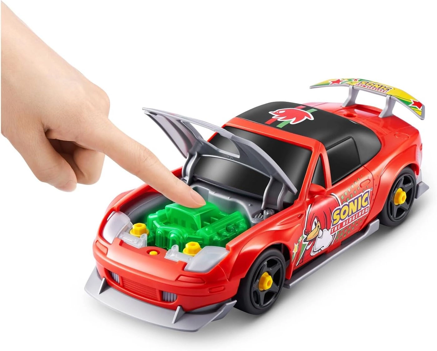 Metal Machines Speed Hero Sonic Helmet - Surprise Car Bundle
