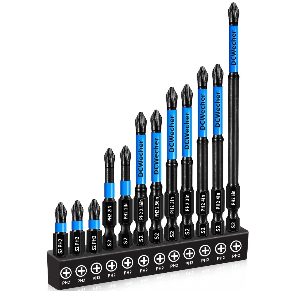 Phillips Bits - 12Pack 16Inch