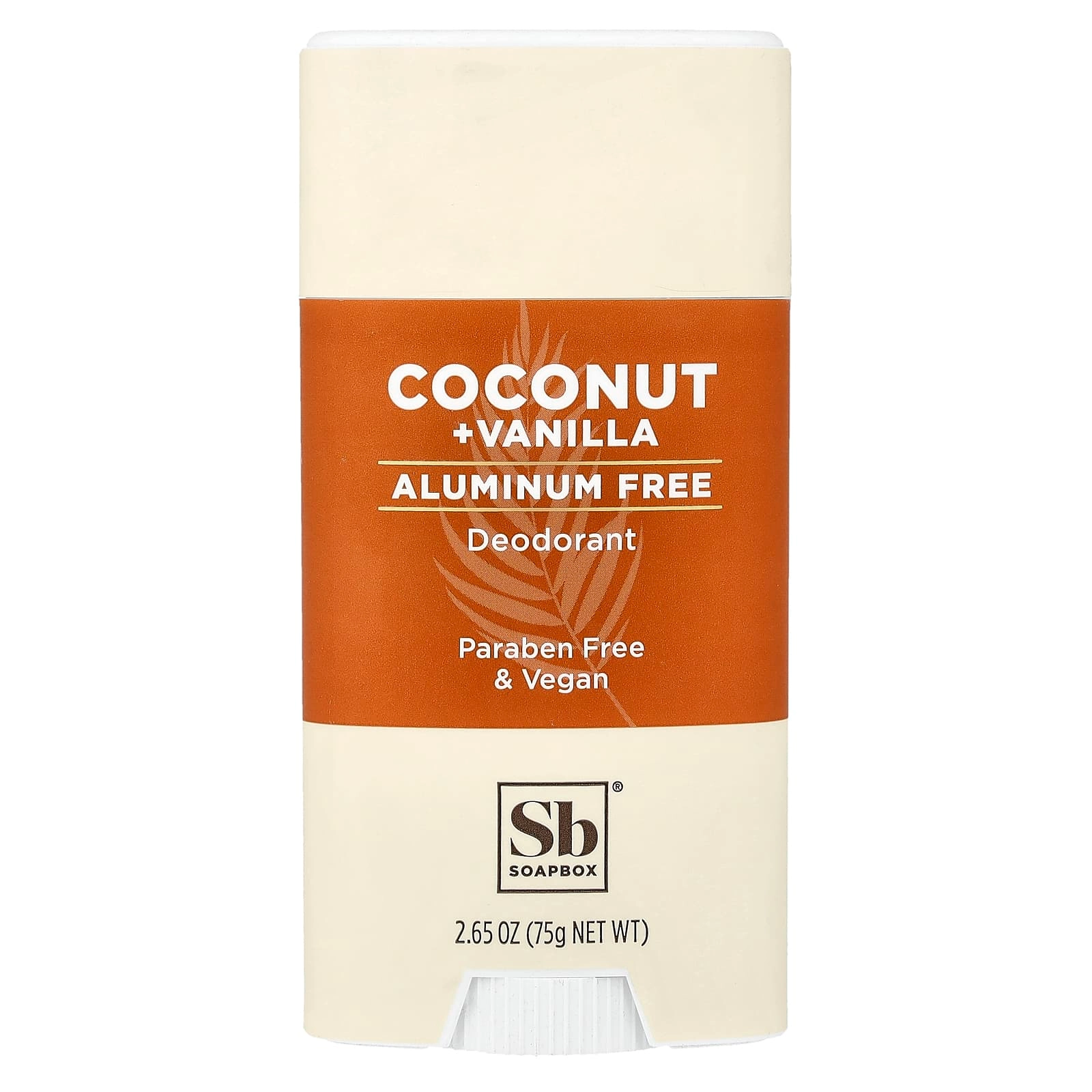 SoapBox Aluminum Free Deodorant - Coconut Vanilla 2.65 oz (75 g)
