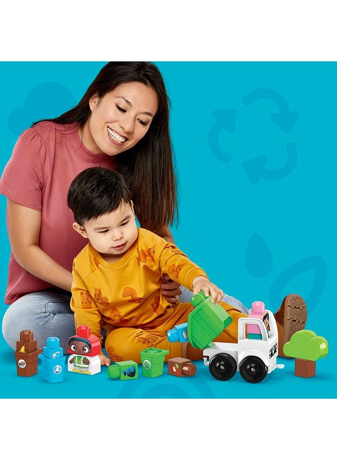 Green Town Sort And Recycle Squad Building Set - 18 pcs