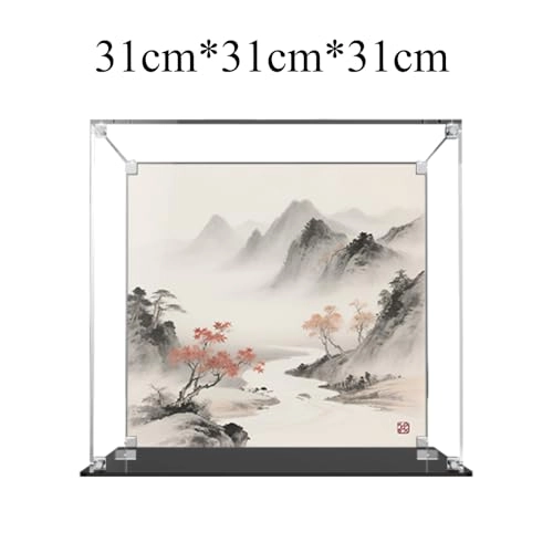 Figures Display Box - 30x30x30cm 2mm Acrylic