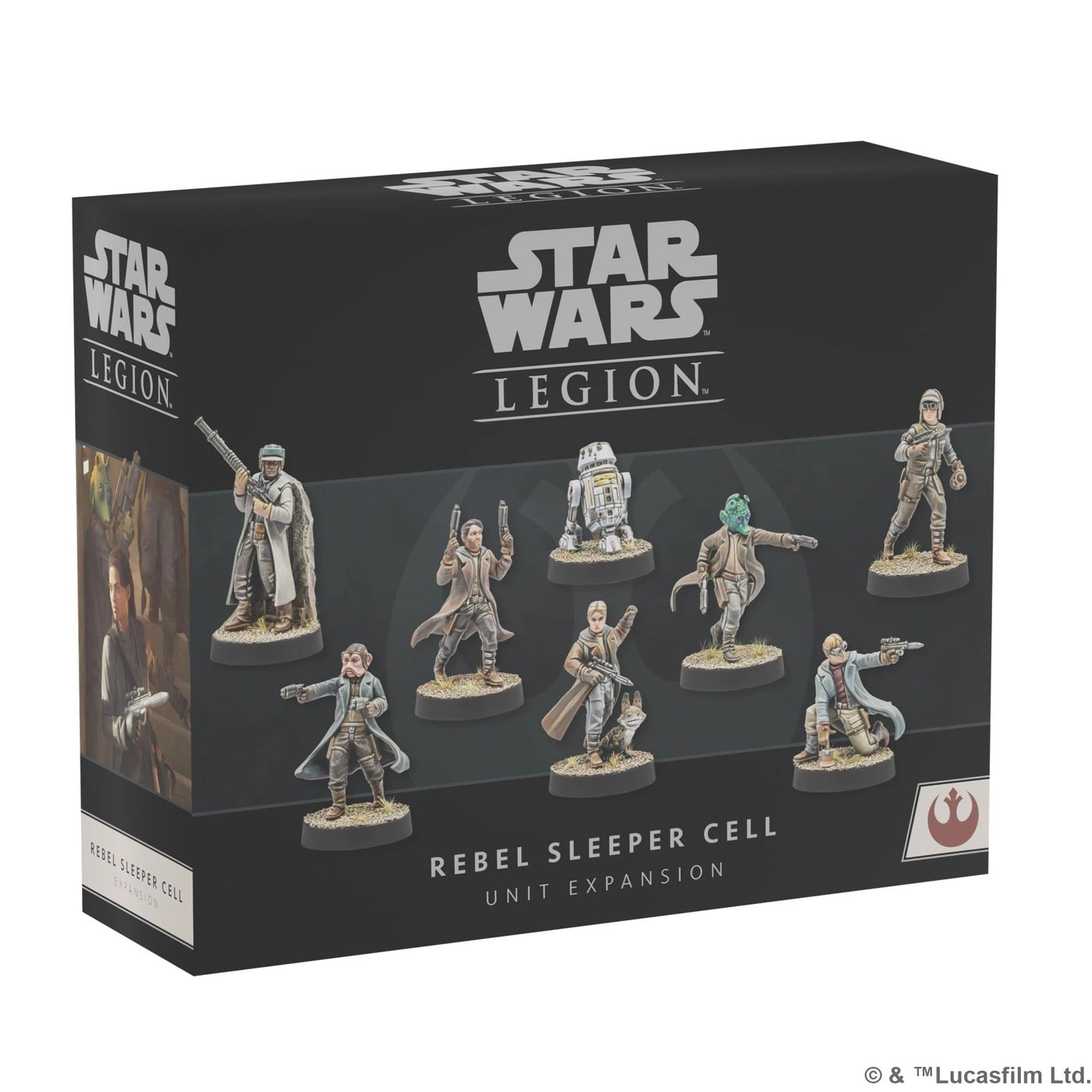 Star Wars Legion: Rebel Sleeper Cell Unit Expansion - Strike from The Shadows - Tabletop Miniatures Strategy Game