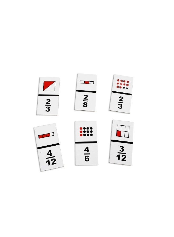 The Original Fraction Dominoes - 49 pieces