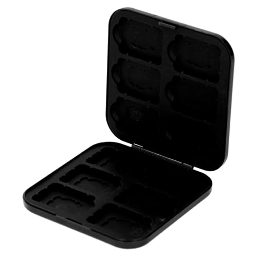 Game Card Case - 12 Card Slots Black