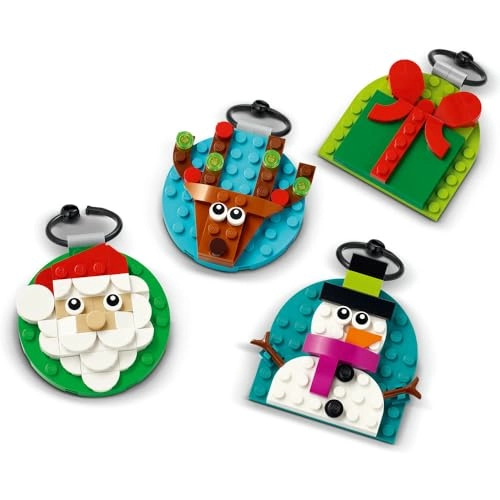 Christmas Ornament Selection (40744) - 4 Hanging Decorations