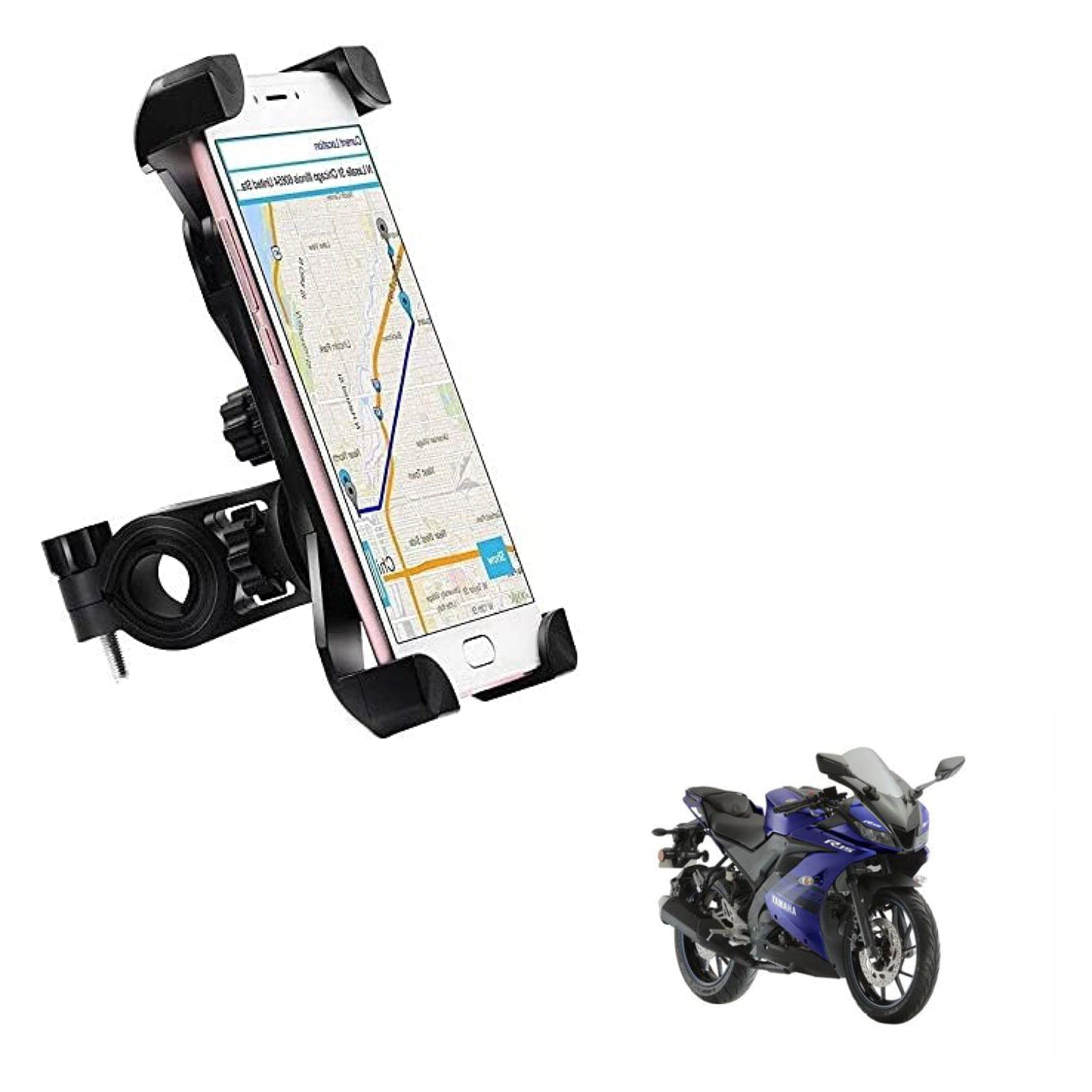 Asryd Handlebar Bike Phone Mount - 360 ° Rotation Anti Shake