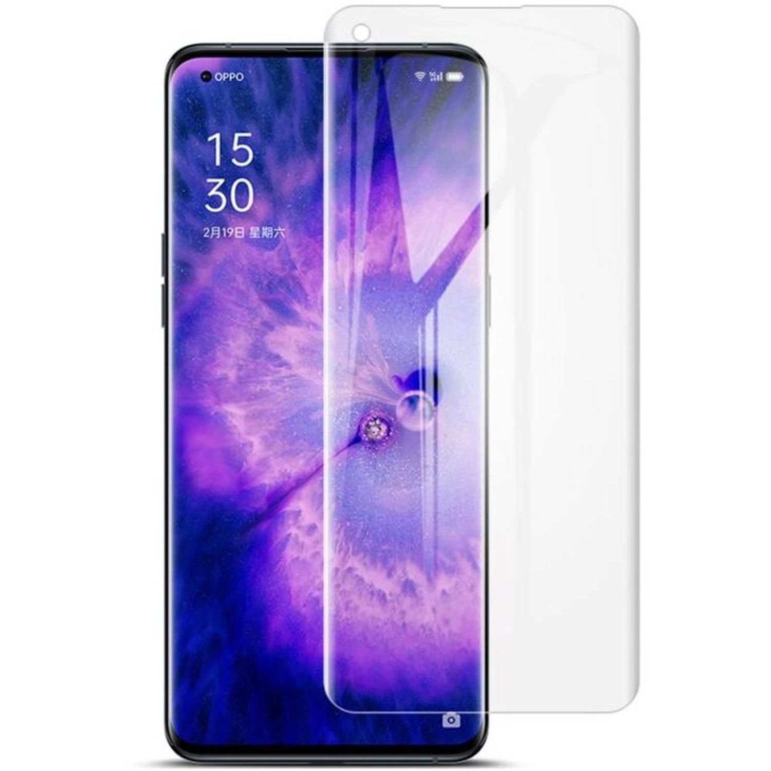 glassology Case With Screen Protector Back Case for Reno 6 Pro 5G