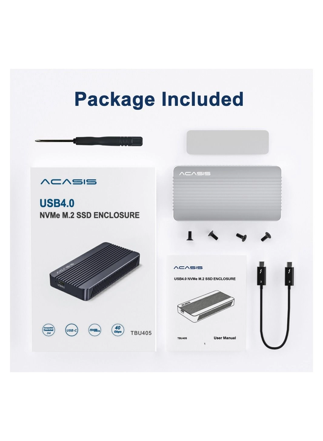 Acasis Thunderbolt SSD Case