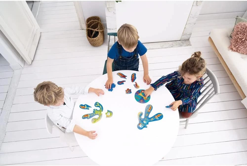 Robobuilder Puzzling Game - 3+ 6 pieces