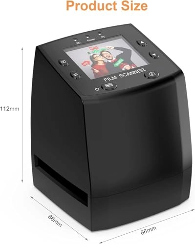 135 Film Negative Scanner - 2.4-inch LCD 3600 dpi