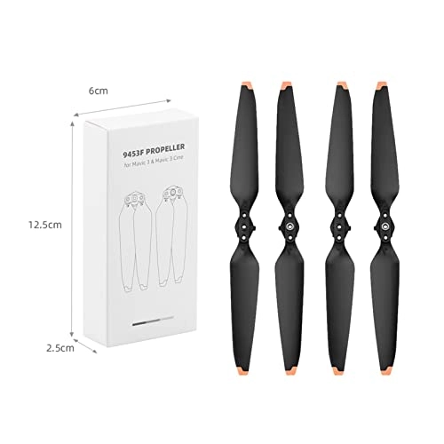 Quick Release Propeller - for Mavic 3 Silver edge 1 pair