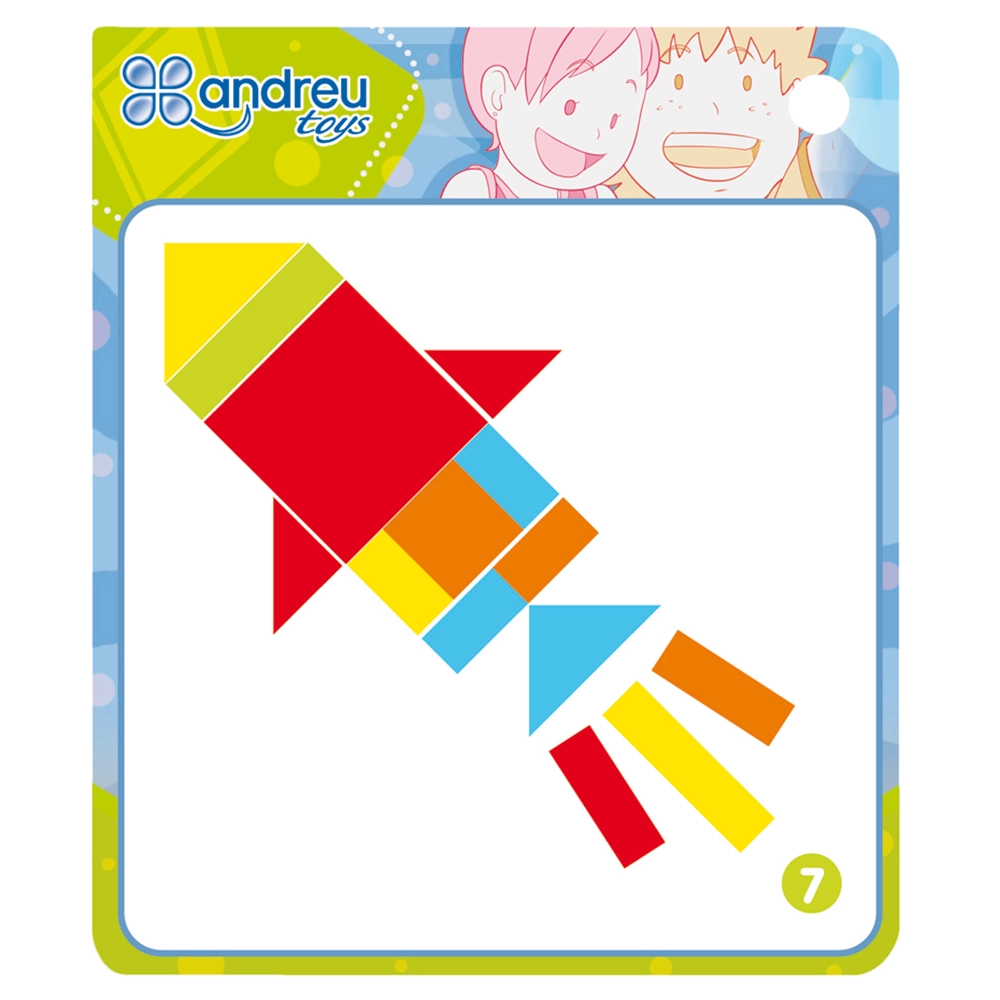 Magnetic Shapes Box - Suitable for 3 years and above 42 pieces