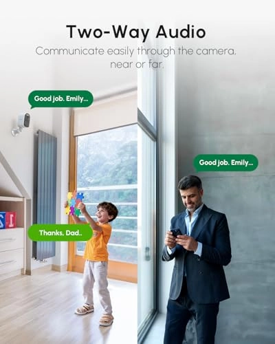 Wireless Solar Security Camera 2K/4MP