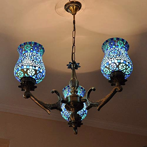 Vintage Style 3 Light Chandelier