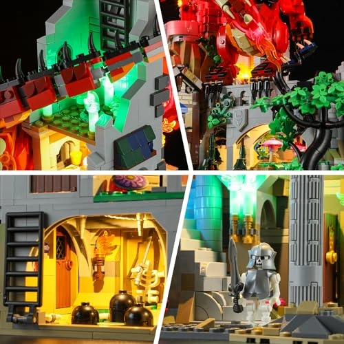 LED Light for LEGO Dungeons & Dragons: The Legend of the Red Dragon 21348