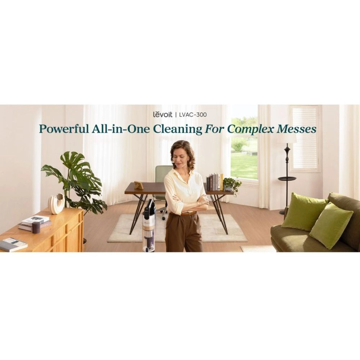 LVAC-300 - Stick Vacuum Cleaner 60 Min