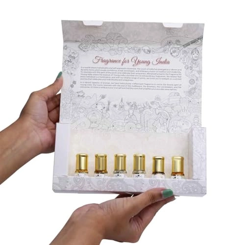 Attar Gift Pack - Floral, Sandalwood 6