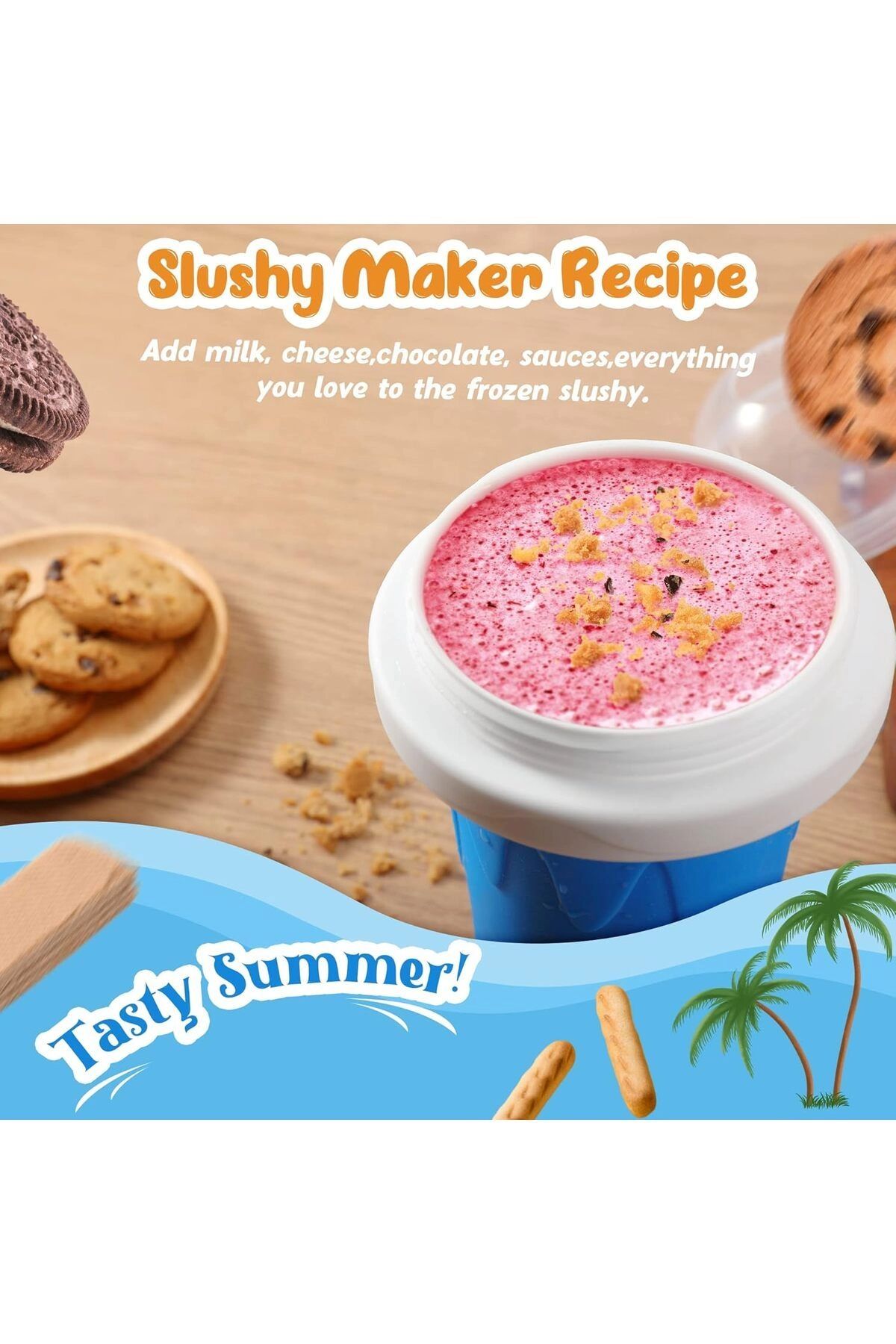 Slushie Maker Cup - Double Layer Quick Frozen