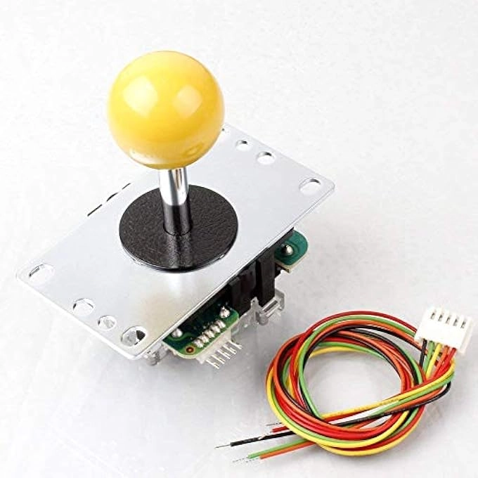 JLFTP8YT - Joystick + OBSF30 - 8pcs Push Button Black