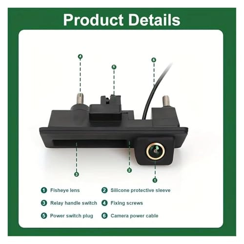 Rear View Parking Camera - Wire High-definition