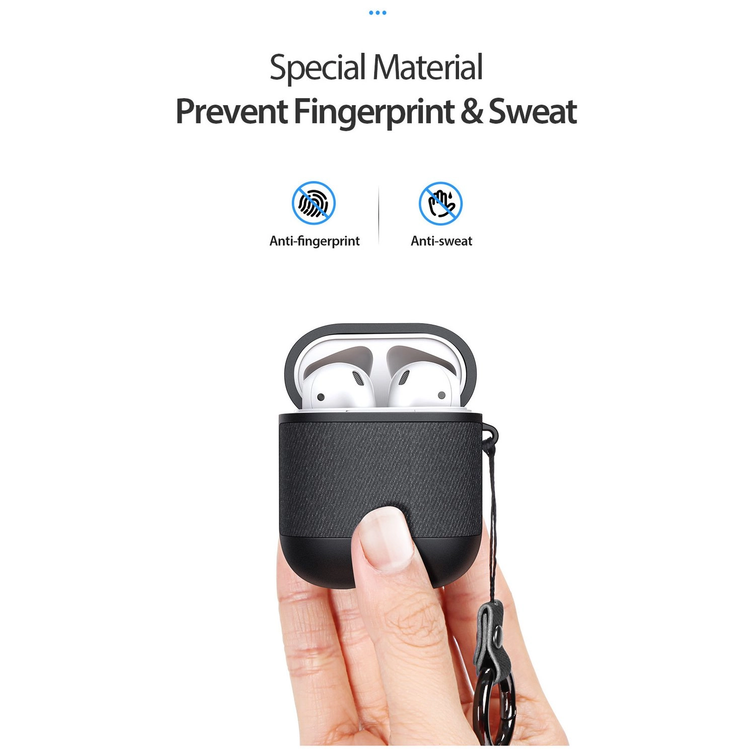 Domo Series Case - PU + TPU Case Cover for Airpods 2/ 1