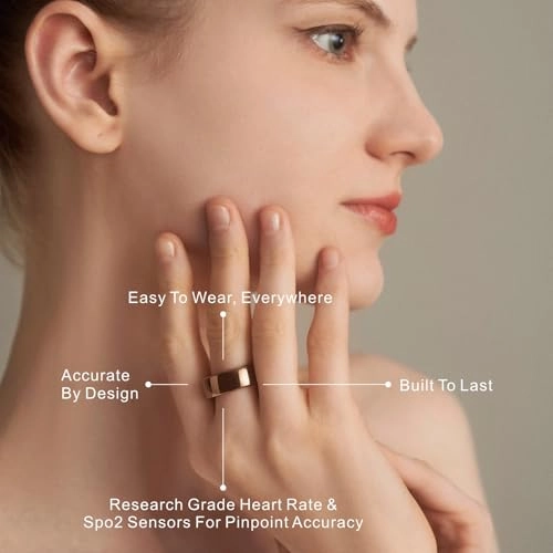 Smart Ring - 24/7 Heart Rate SpO2 Sleep