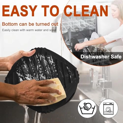 Air Fryer Liners - Silicone 2 Pack