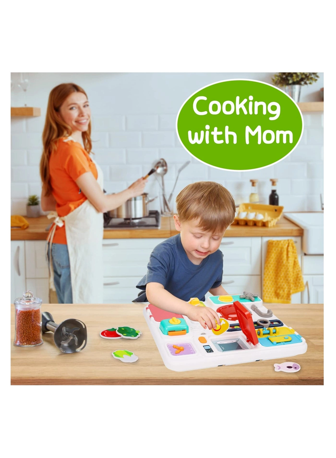 Montessori Busy Board - 3-5